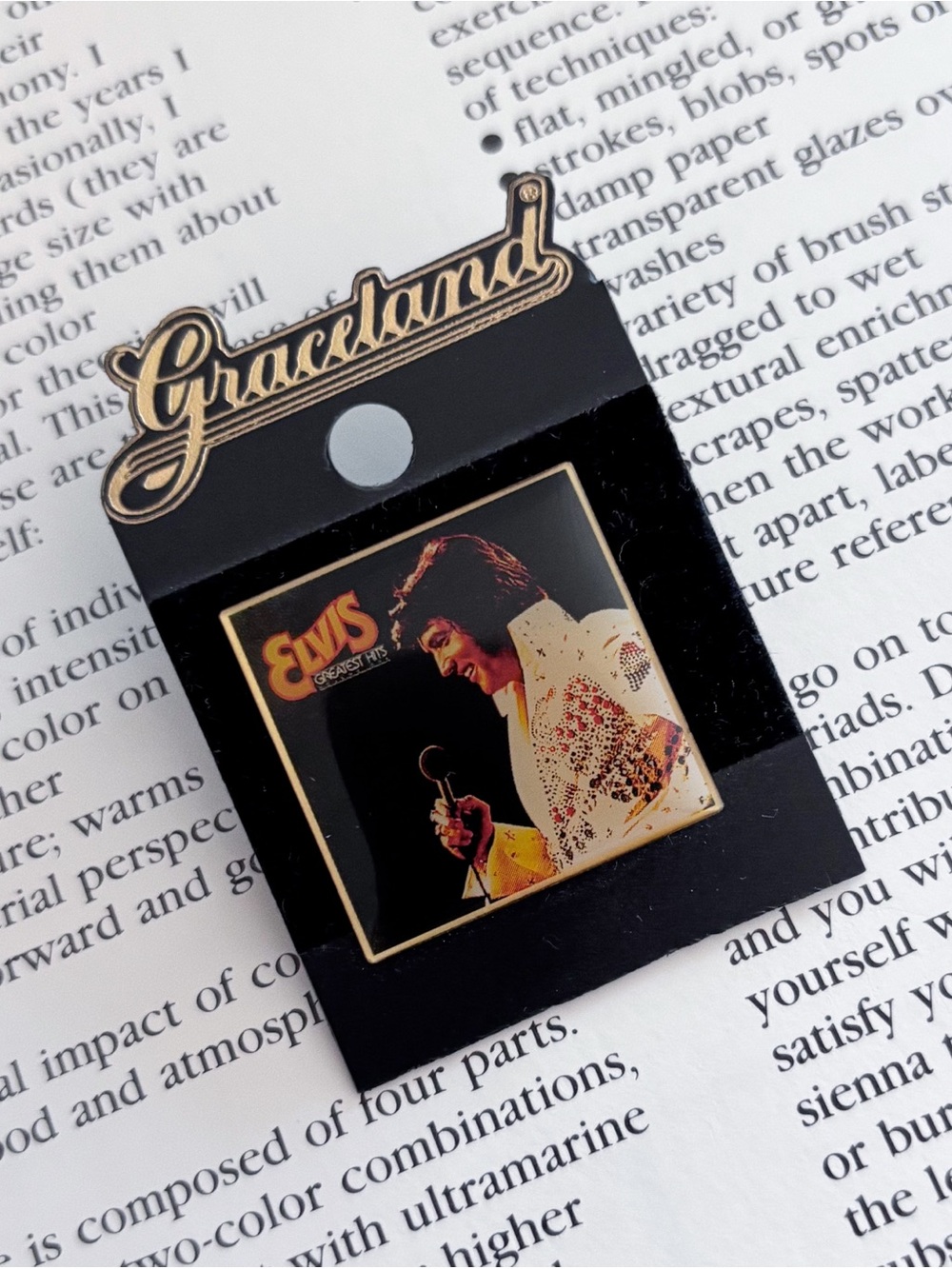Graceland Elvis Presley Pin